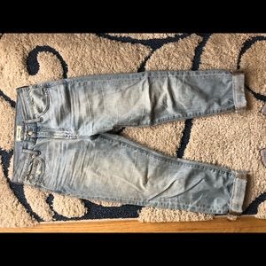 Madewell cropped jeans